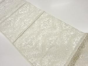 花菱模様織出し袋帯